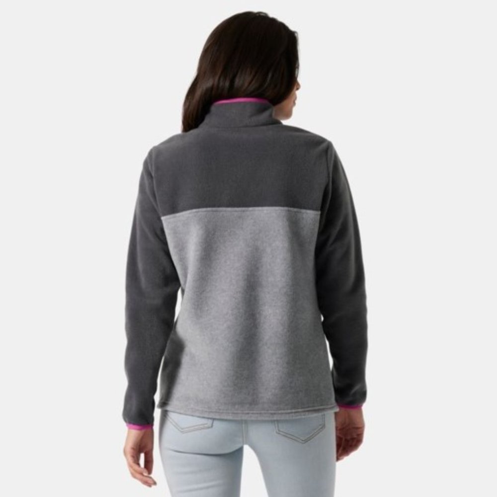 Columbia Benton Springs Half Snap Colorblock Fleece Pullover Top Shirt Small EUC - Picture 5 of 7